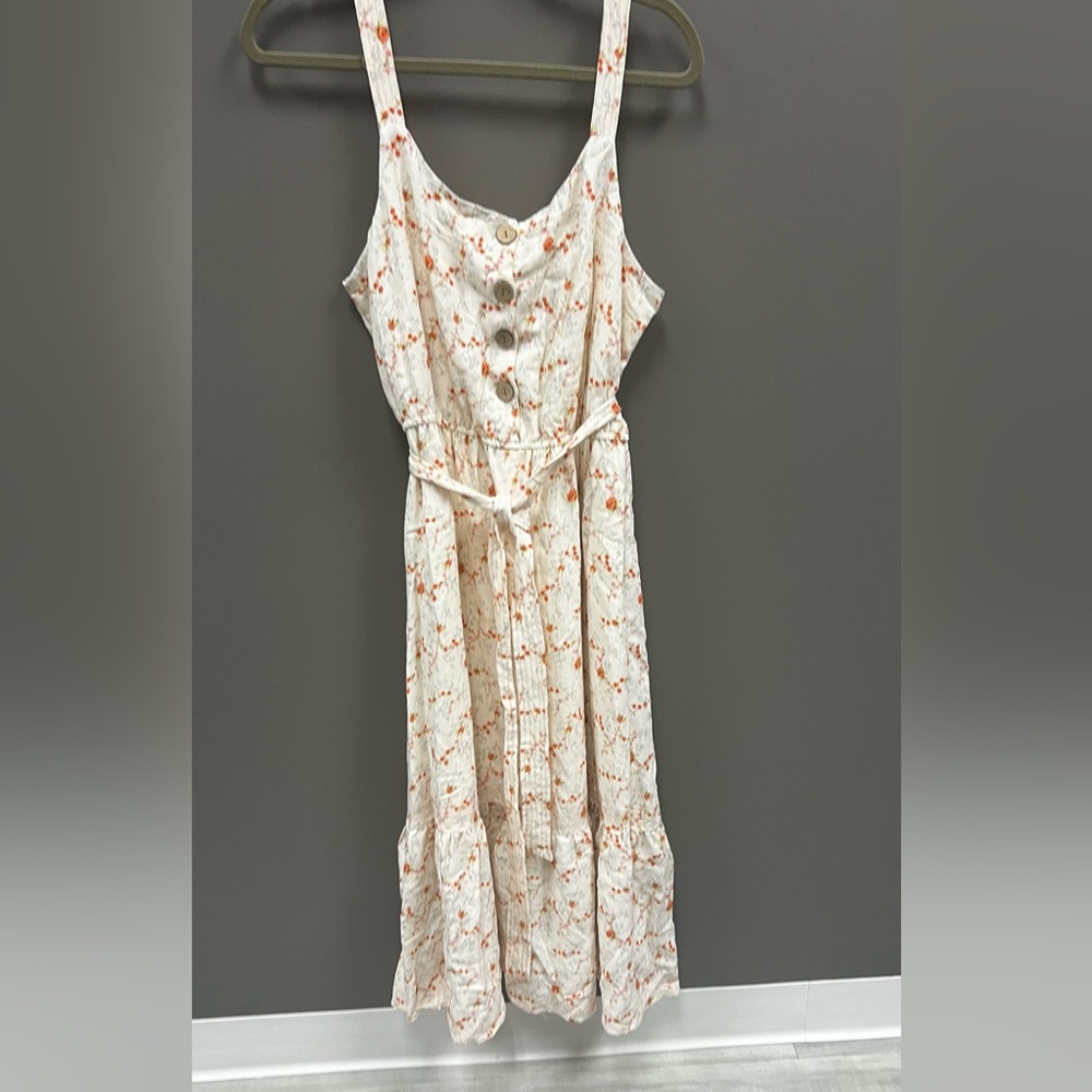 Floral Button-Down Dress